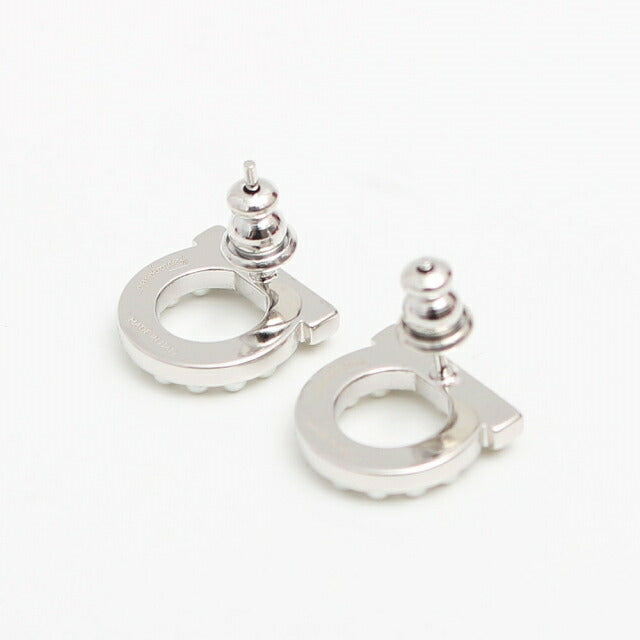 フェラガモ FERRAGAMO ピアス 760125-696582 レディース シルバー WQ00043182