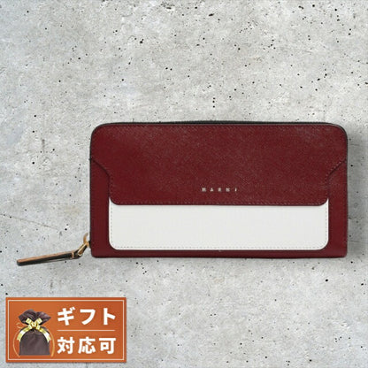 マルニ MARNI 長財布 PFMOE11U23-Z475N レディース レッド WQ00044047