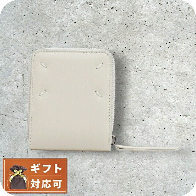 メゾンマルジェラ MAISON MARGIELA 二つ折り財布 S56UI0111P4303T2003 レディース アイボリー WQ00044153