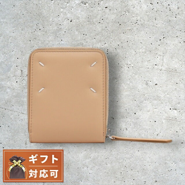 メゾンマルジェラ MAISON MARGIELA 二つ折り財布 S56UI0111P4303T2057 レディース ベージュ WQ00044154