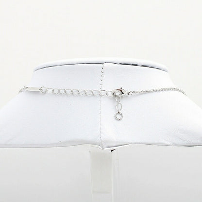 フェラガモ FERRAGAMO ネックレス 760131-696655 レディース ガンチーニ GANCINO GCOLLO STRASS CRYSTAL PALL LUC シルバー WQ00044254