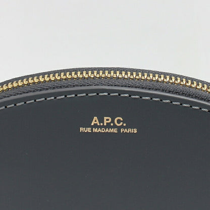 アーペーセー A.P.C. コインケース 小銭入れ レディース F63219-PXAWV-LAW ハーフムーン HALF MOON グレー WQ00044274