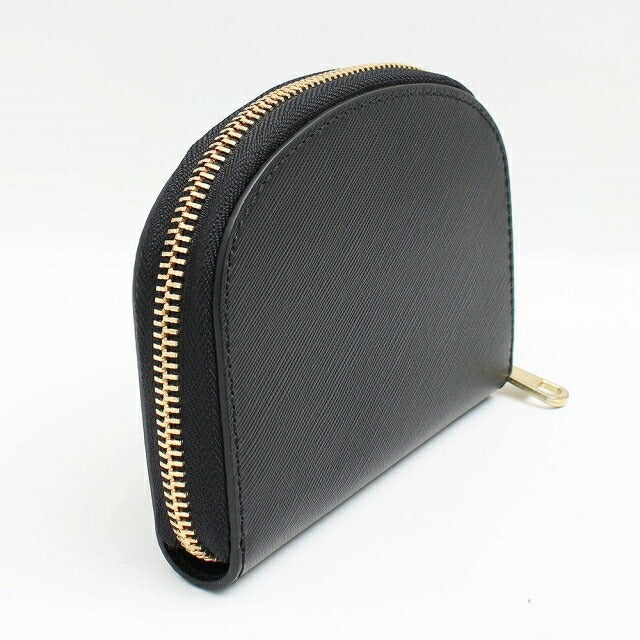 アーペーセー A.P.C. コインケース 小銭入れ レディース F63219-PXBJQ-LZZ ハーフムーン HALF MOON ブラック WQ00044275