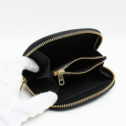 アーペーセー A.P.C. コインケース 小銭入れ レディース F63219-PXBJQ-LZZ ハーフムーン HALF MOON ブラック WQ00044275