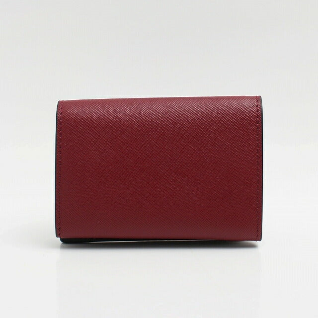 マルニ MARNI 三つ折り財布 PFMOW02U25-Z475N レディース レッド WQ00044789