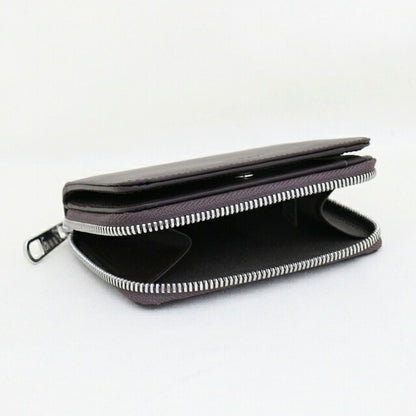 アーペーセー A.P.C. 財布 メンズ レディース H63087-PXAWV-CAE Compact Emmanuel ダークブラウン WQ00044824