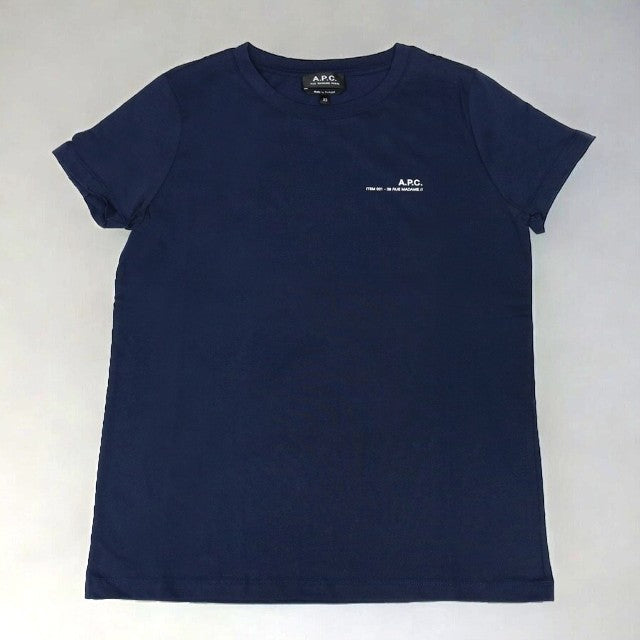 アーペーセー A.P.C. Tシャツ レディース F26012-COEOP-IAK-XS COEOP XSサイズ ネイビー WQ00045398