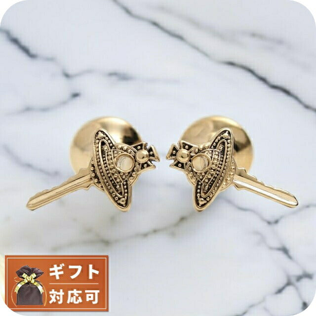 ヴィヴィアンウエストウッド VIVIENNE WESTWOOD カフス ボタン 65030005-02R343 メンズ ゴールド WQ00045427