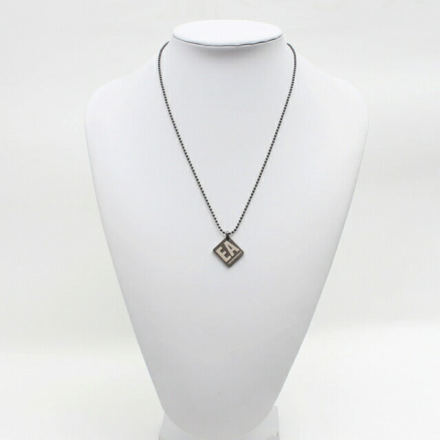 エンポリオアルマーニ EMPORIO ARMANI ペンダントネックレス EGS2754060 メンズ シルバー ガンメタ WQ00045489