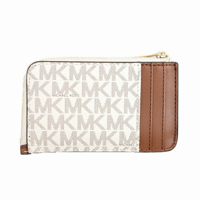 マイケルコース MICHAEL KORS コインケース カード入れ 35F1GTVD5B-VANILLA レディース バニラ ブラウン WQ00045645