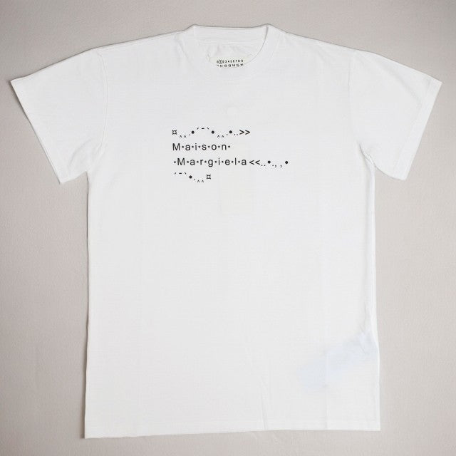 メゾンマルジェラ MAISON MARGIELA クルーネック 半袖Tシャツ S51GC0515S22816100-S レディース フォントジェネレーター WQ00045867