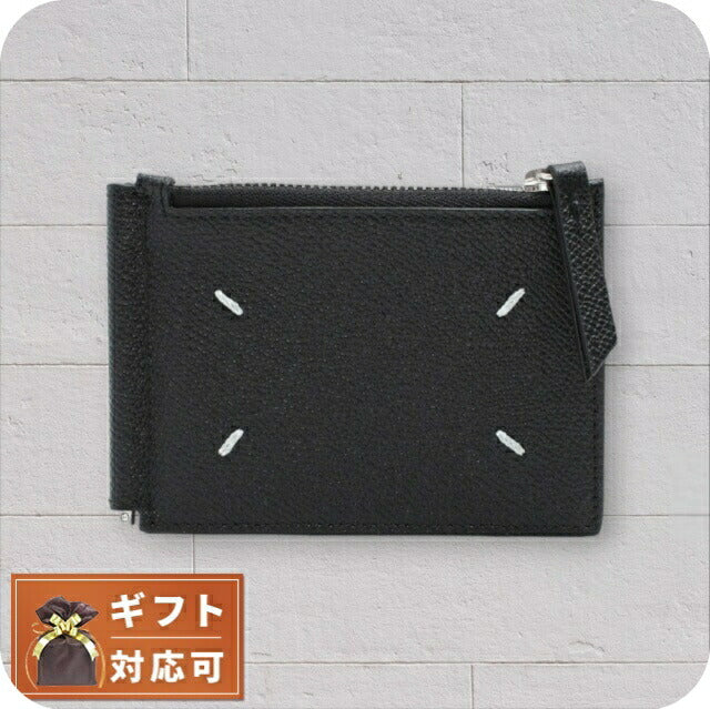 メゾンマルジェラ MAISON MARGIELA マネークリップ 二つ折り財布 SA1UI0018P4745T8013 メンズ レディース ブラック WQ00046024