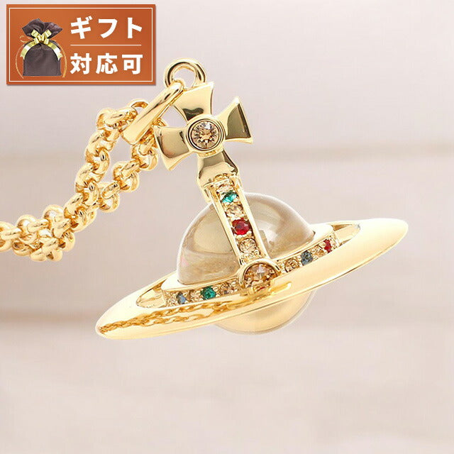 ヴィヴィアンウエストウッド VIVIENNE WESTWOOD ネックレス 63020096-R001 レディース ゴールド WQ00046177