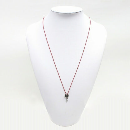 ポールスミス PAUL SMITH ネックレス M1A-NECK-JKEY-82 メンズ レディース 鍵モチーフ 82 シルバー レッド WQ00046475