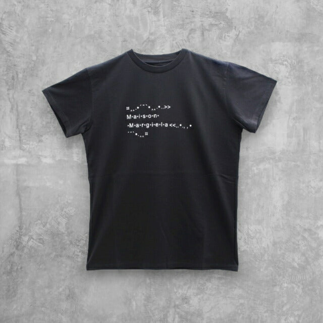 メゾンマルジェラ MAISON MARGIELA Tシャツ S51GC0515S22816900 S レディース フォントジェネレーター ブラック WQ00046781