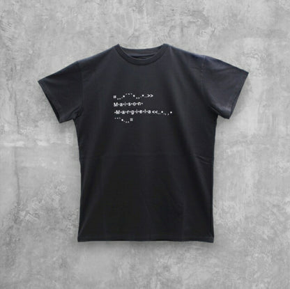 Maison Margiela Maison Margiela T -shirt S51GC0515S22816900 S Ladies Font Generator Black WQ0046781