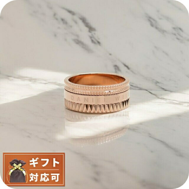 ダニエルウェリントン DANIEL WELLINGTON リング DW00400197 レディース エレベーション リング ELEVATION RING ローズゴールド WQ00047745