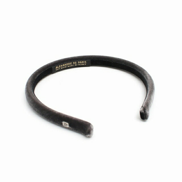 アレクサンドルドゥパリ ALEXANDRE DE PARIS カチューシャ THB-17404-10-G-SATURNE レディース ダークグレー WQ00048399