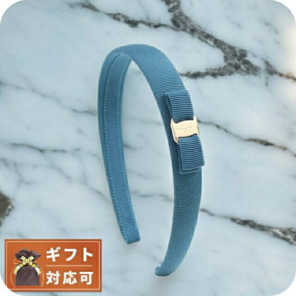 フェラガモ FERRAGAMO カチューシャ 340086-759761 レディース Mediterraneo Blue ブルー WQ00050061