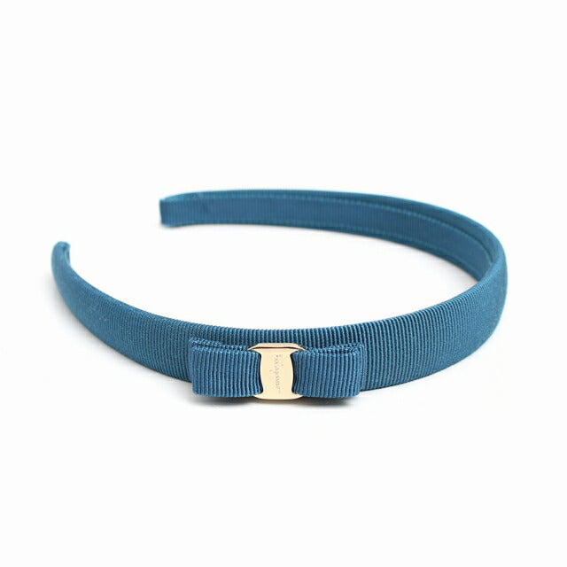 フェラガモ FERRAGAMO カチューシャ 340086-759761 レディース Mediterraneo Blue ブルー WQ00050061