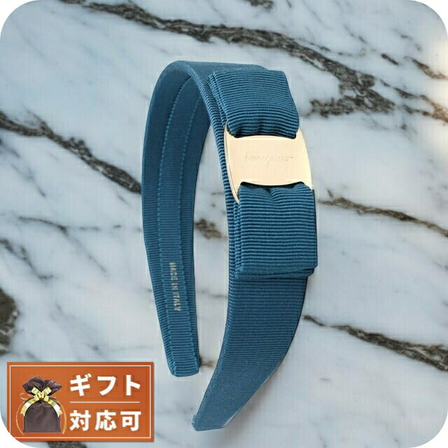 フェラガモ FERRAGAMO カチューシャ 344311-759768 レディース Mediterraneo Blue ブルー WQ00050065