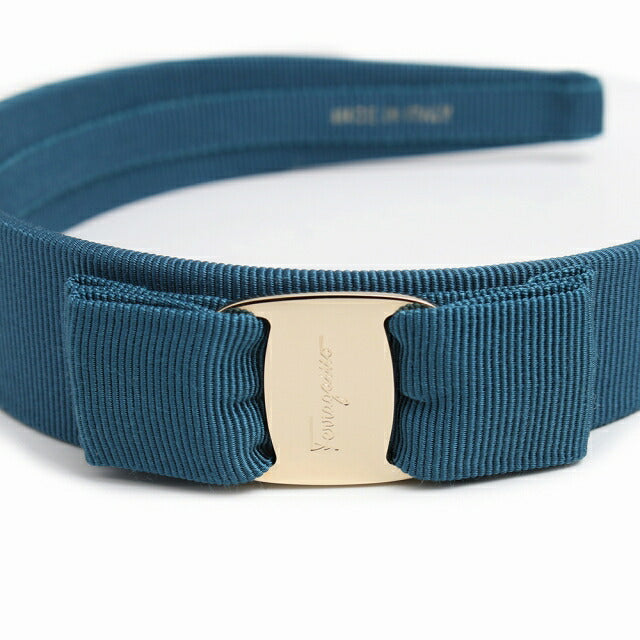 フェラガモ FERRAGAMO カチューシャ 344311-759768 レディース Mediterraneo Blue ブルー WQ00050065