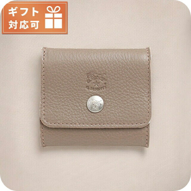 イルビゾンテ IL BISONTE コインケース SCP020-PV0005-GY103 メンズ レディース TORTORA グレージュ WQ00050323