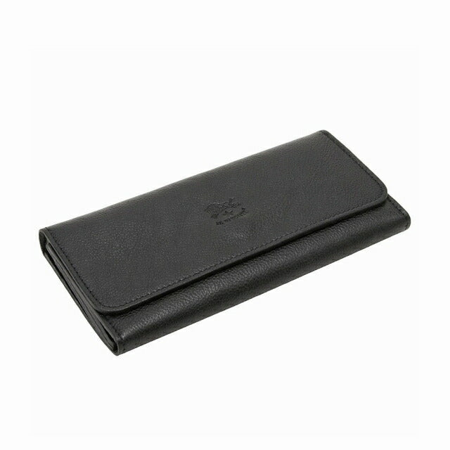 イルビゾンテ IL BISONTE 長財布 SCW009-PV0005-BK110 メンズ レディース NERO ブラック WQ00050324