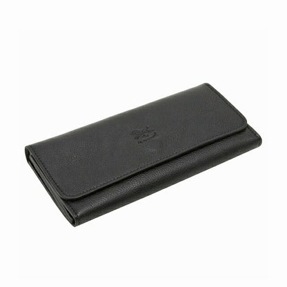 イルビゾンテ IL BISONTE 長財布 SCW009-PV0005-BK110 メンズ レディース NERO ブラック WQ00050324