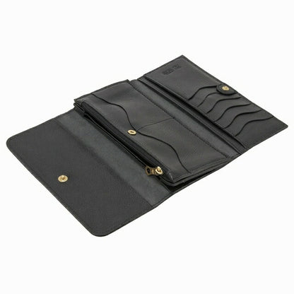イルビゾンテ IL BISONTE 長財布 SCW009-PV0005-BK110 メンズ レディース NERO ブラック WQ00050324