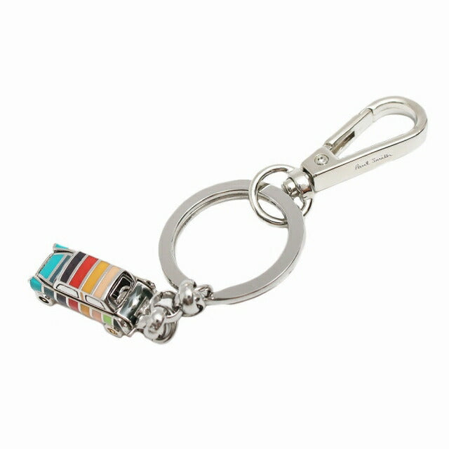ポールスミス PAUL SMITH キーリング M1A-KEYR-AMINIC-97 メンズ シルバー マルチカラー WQ00051015