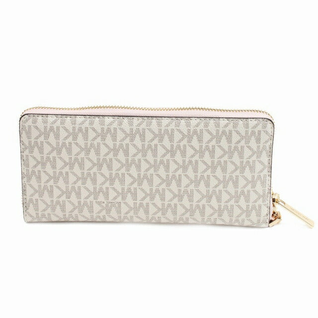 マイケルコース MICHAEL KORS 長財布 35F8GTVT3B-PWD-BLUSH-MLT レディース ジェットセットトラベル JET SET TRAVEL WQ00051048