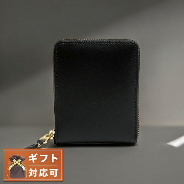 コムデギャルソン COMME DES GARCONS ウォレット wallet 二つ折り財布 メンズ ブラック WQ00051133
