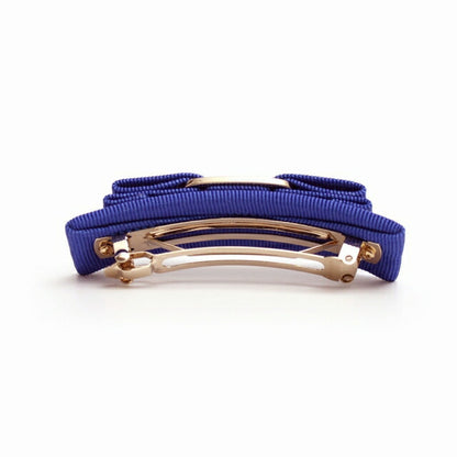 フェラガモ FERRAGAMO バレッタ レディース ヘアアクセサリー 髪留め 342019-765361 VARA ヴァラ リボン Lapis lazul ブルー WQ00051141