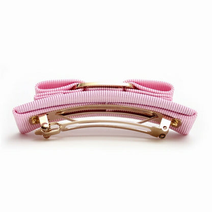フェラガモ FERRAGAMO バレッタ レディース ヘアアクセサリー 髪留め 342019-765362 VARA ヴァラ リボン Bubble ピンク WQ00051142