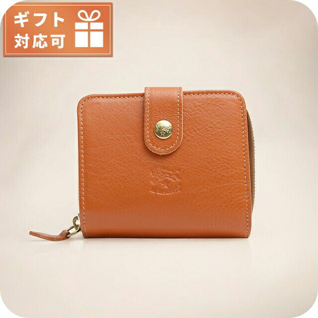 イルビゾンテ IL BISONTE 二つ折り財布 SMW067-PV0005-CA106B ユニセックス キャメル WQ00051205