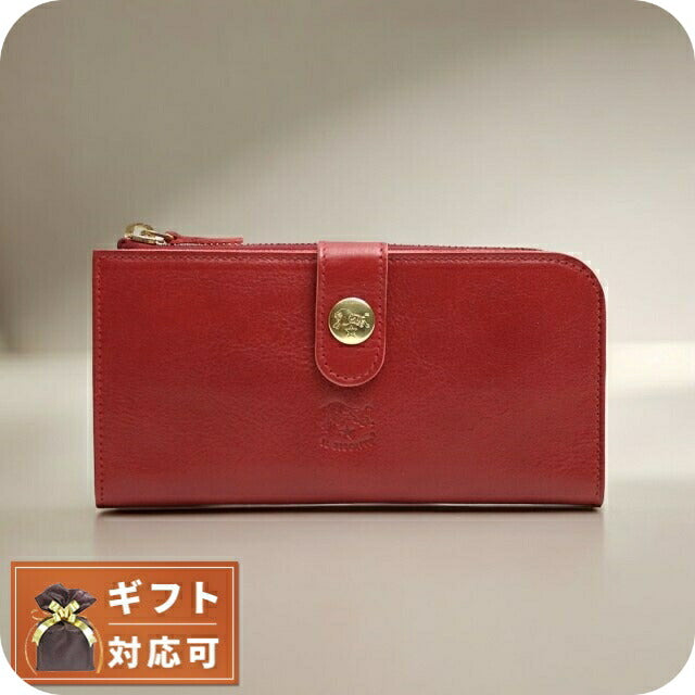 イルビゾンテ IL BISONTE 長財布 SCW011-PV0005-RE160B ユニセックス レッド WQ00051220