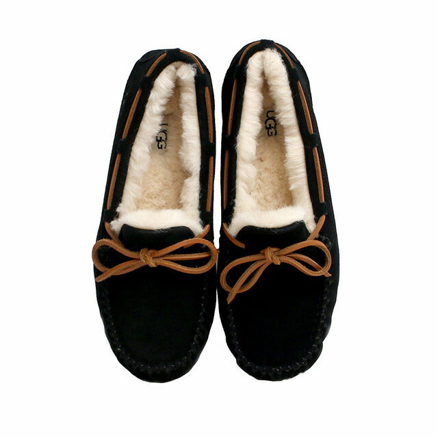 アグ UGG DAKOTA 靴 SHOES モカシン 1107949-BLACK-8 レディース BLACK 25.0cm 靴 WQ00051270