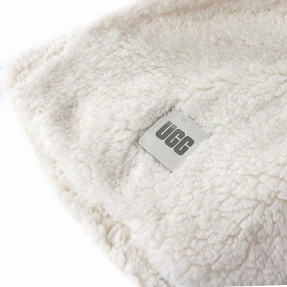 アグ UGG マフラー 20052 W SHERPA OVERSIZED SCARF ストール 20052-NMB レディース メンズ ホワイト WQ00051529