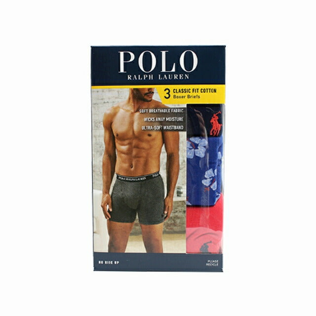 ポロラルフローレン POLO RALPH LAUREN ボクサーパンツ NCBBP3-SPA4-S メンズ ネイビー 下着 WQ00051729