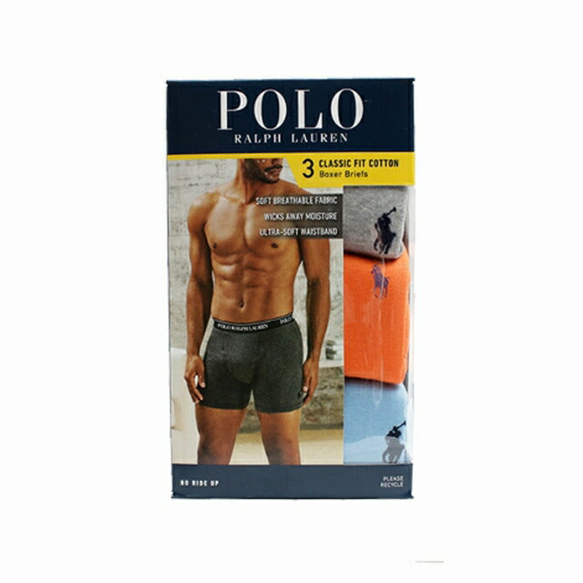 ポロラルフローレン POLO RALPH LAUREN ボクサーパンツ NCBBP3-SPA5-M メンズ グレー 下着 WQ00051733