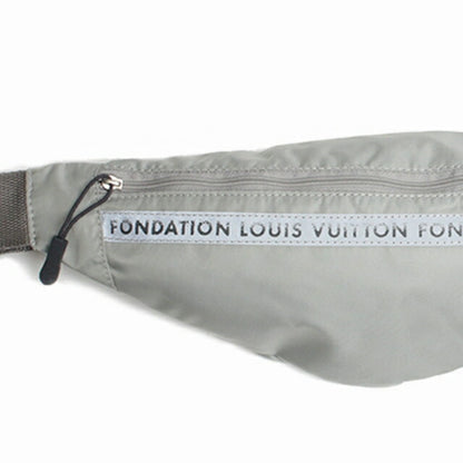 フォンダシオン ルイヴィトン FONDATION LOUIS VUITTON LV-FDT-365 メンズ グレー ウエストバッグ ウエストポーチ WQ00051853