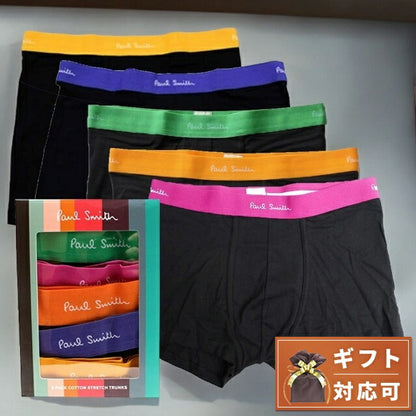 Paul Smith Paul Smith Boxer裤子套装5 M1A-914C-E5PCKP-79-S男士黑色内衣WQ00051884