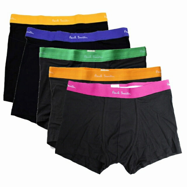 Paul Smith Paul Smith Boxer裤子套装5 M1A-914C-E5PCKP-79-S男士黑色内衣WQ00051884