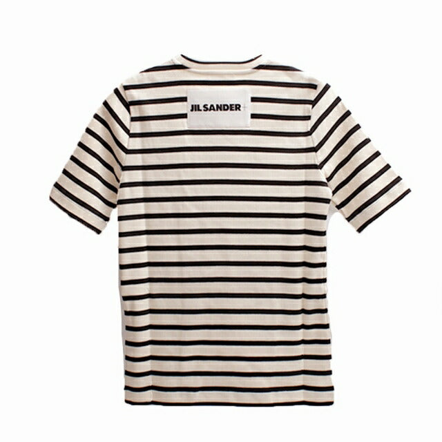 ジルサンダー JIL SANDER Tシャツ J40GC0111-J46497-080-XS レディース クリーム ボーダー JILSANDER WQ00051922