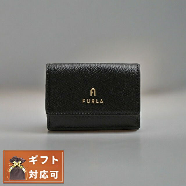 フルラ FURLA CAMELIA 三つ折り財布 WP00318-ARE000-O6000 レディース NERO ウォレット WQ00051998