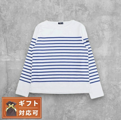 セントジェームズ SAINT JAMES NAVAL ロングTシャツ ロンT 長袖 ボーダー NAVAL-2691-NEIGE-GITANE-M レディース メンズ WQ00052018