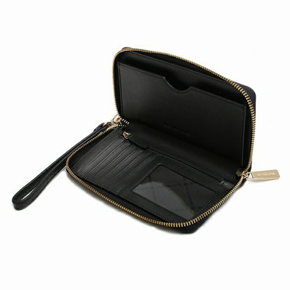 マイケルコース MICHAEL KORS JET SET TRAVEL LG FLAT MF PHN CASE 長財布 35S9GTVE7L-BLACK レディース ブラック WQ00052144