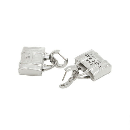 マークジェイコブス MARC JACOBS THE TOTE BAG CHARM EARRINGS ピアス 2P3JER001J46-029 totebagチャーム レディース シルバー WQ00052305