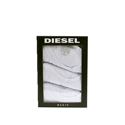 ディーゼル DIESEL Tシャツ 00SPDG-0AALW-100-S メンズ ホワイト 3枚セット アンダーウェア 下着 WQ00052314